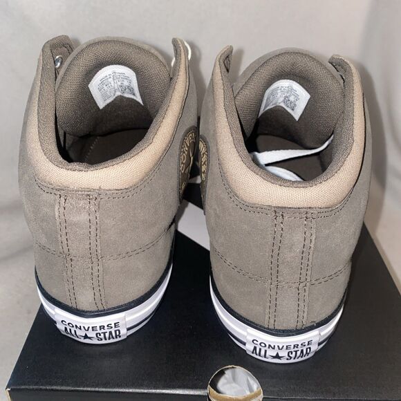 NEW Converse Chuck Taylor All Star High Street Mid Brown Mens 11.5 Shoe A11651C - Picture 2 of 11